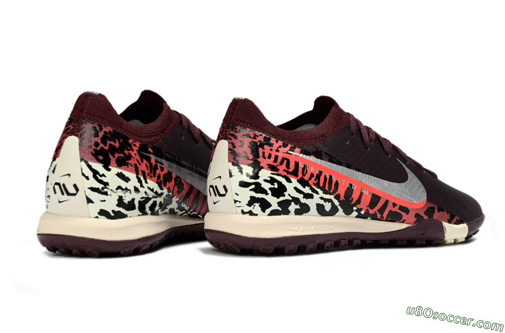 Nike Air Zoom Mercurial Vapor 16 Elite TF Artificial Turf Soccer Shoes - Burgundy/Crimson Yellow/Black 6