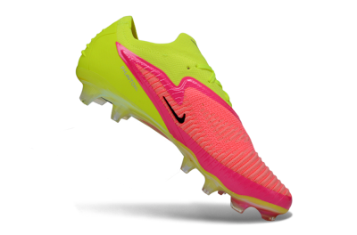Nike Phantom 6 Low Elite FG Firm Ground Soccer Cleats - Yellow/Neon Pink/Fluorescent Yellow
