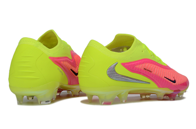 Nike Phantom 6 Low Elite FG Firm Ground Soccer Cleats - Yellow/Neon Pink/Fluorescent Yellow