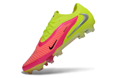 Nike Phantom 6 Low Elite FG Firm Ground Soccer Cleats - Yellow/Neon Pink/Fluorescent Yellow