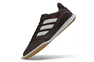 Adidas Top Sala IC Indoor & Futsal Soccer Shoes - Brown/Cream/Gold