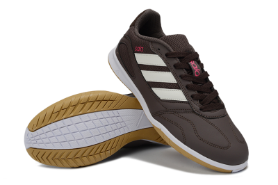 Adidas Top Sala IC Indoor & Futsal Soccer Shoes - Brown/Cream/Gold