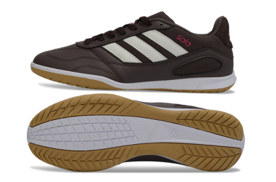 Adidas Top Sala IC Indoor & Futsal Soccer Shoes - Brown/Cream/Gold
