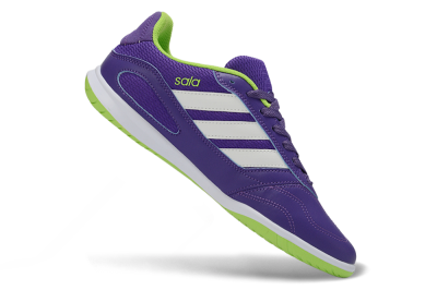 Adidas Top Sala IC Indoor & Futsal Soccer Shoes - Purple/Lime Green/White
