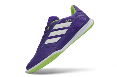 Adidas Top Sala IC Indoor & Futsal Soccer Shoes - Purple/Lime Green/White