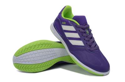 Adidas Top Sala IC Indoor & Futsal Soccer Shoes - Purple/Lime Green/White