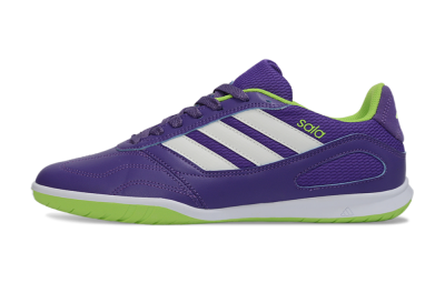 Adidas Top Sala IC Indoor & Futsal Soccer Shoes - Purple/Lime Green/White