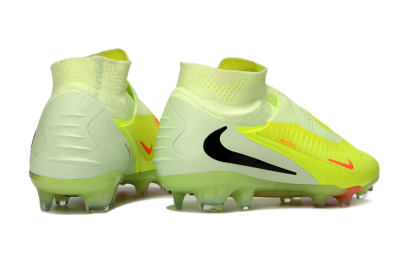 Nike Phantom 6 Elite High FG Firm Ground Soccer Cleats - Yellow/Fluorescent Yellow/Neon Orange