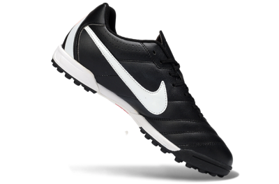 Nike Tiempo Legend 10 Elite TF Artificial Turf Soccer Shoes - Black/White/Gray