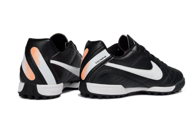 Nike Tiempo Legend 10 Elite TF Artificial Turf Soccer Shoes - Black/White/Gray