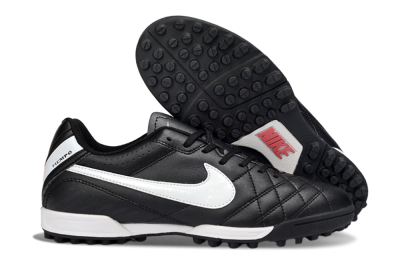 Nike Tiempo Legend 10 Elite TF Artificial Turf Soccer Shoes - Black/White/Gray