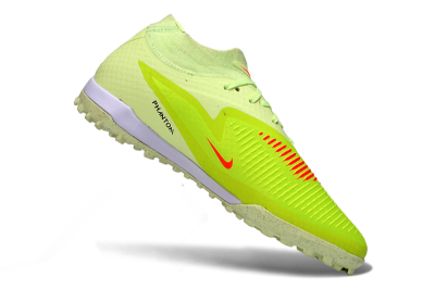 Nike Phantom 6 Elite High TF Artificial Turf Soccer Shoes - Yellow/Electric Lemon/Neon Green