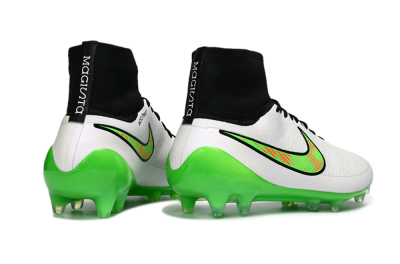 Nike Magista Obra FG Firm Ground Soccer Cleats - White/Vibrant Green/Black