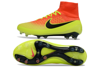 Nike Magista Obra FG Firm Ground Soccer Cleats - Yellow/Electric Yellow/Fiery Orange