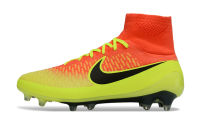 Nike Magista Obra FG Firm Ground Soccer Cleats - Yellow/Electric Yellow/Fiery Orange