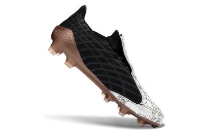 Adidas F50 Spider Elite FG Firm Ground Soccer Cleats - Black/Metallic Brown/White