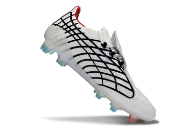 Adidas F50 Spider Elite FG Firm Ground Soccer Cleats - White/Dynamic Red/Black