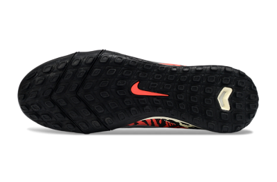 Nike Air Zoom Mercurial Vapor 16 Elite TF Artificial Turf Soccer Shoes - Maroon/Crimson Red/Black