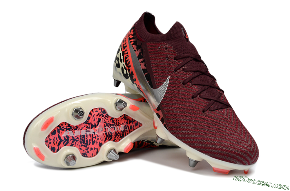 Nike Air Zoom Mercurial Vapor 16 Elite SG Soft Ground Soccer Cleats - Red/Crimson Blaze/Rose Pink 3