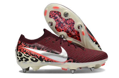 Nike Air Zoom Mercurial Vapor 16 Elite SG Soft Ground Soccer Cleats - Red/Crimson Blaze/Rose Pink