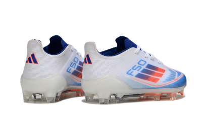 Adidas F50 Elite FG Firm Ground Soccer Cleats - Blue/Electric Blue/White