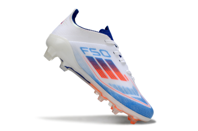 Adidas F50 Elite FG Firm Ground Soccer Cleats - Blue/Electric Blue/White