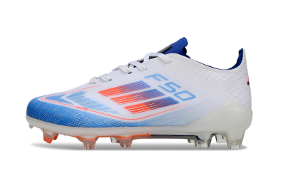 Adidas F50 Elite FG Firm Ground Soccer Cleats - Blue/Electric Blue/White