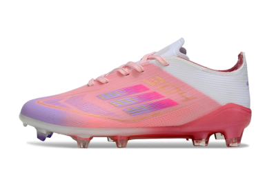 Adidas F50 Elite FG Firm Ground Soccer Cleats - Pink/Pastel Dream/Sunset Glow