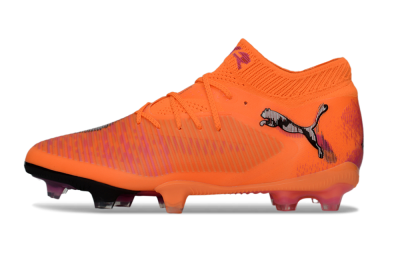 Puma Future 8 Ultimate FG Firm Ground Soccer Cleats - Orange/Sunset Blaze/Crimson Canvas