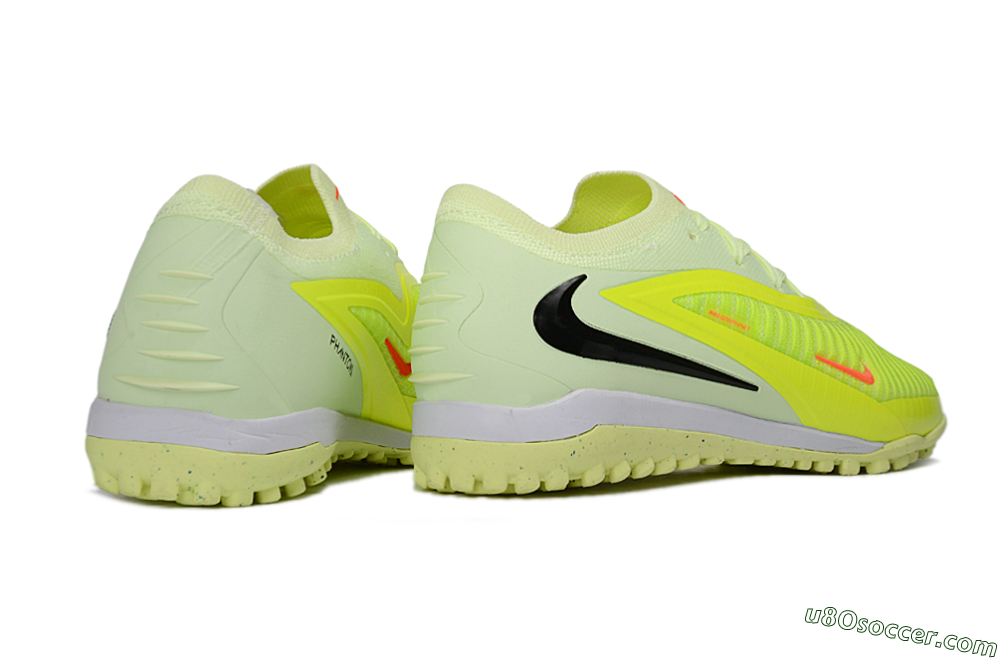 Nike Phantom 6 Elite Low TF Artificial Turf Soccer Shoes - Yellow/Fluorescent Yellow/Black 6