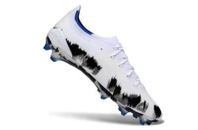 Puma Ultra Ultimate FG Firm Ground Soccer Cleats - White/Electric Blue/Black