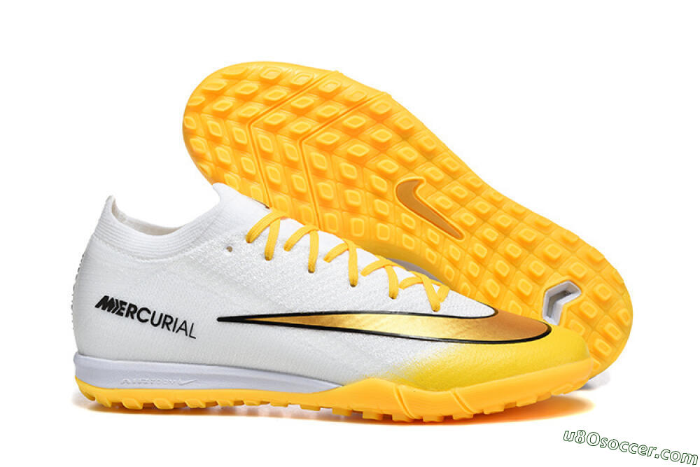 Nike Air Zoom Mercurial Vapor 16 Elite TF Artificial Turf Soccer Shoes - Yellow/Sunburst Yellow/Golden Glow 1