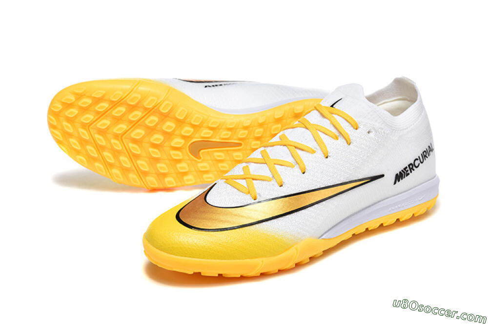 Nike Air Zoom Mercurial Vapor 16 Elite TF Artificial Turf Soccer Shoes - Yellow/Sunburst Yellow/Golden Glow 3