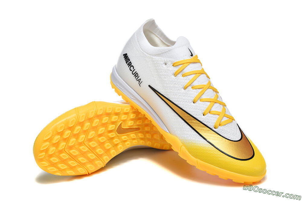 Nike Air Zoom Mercurial Vapor 16 Elite TF Artificial Turf Soccer Shoes - Yellow/Sunburst Yellow/Golden Glow 4