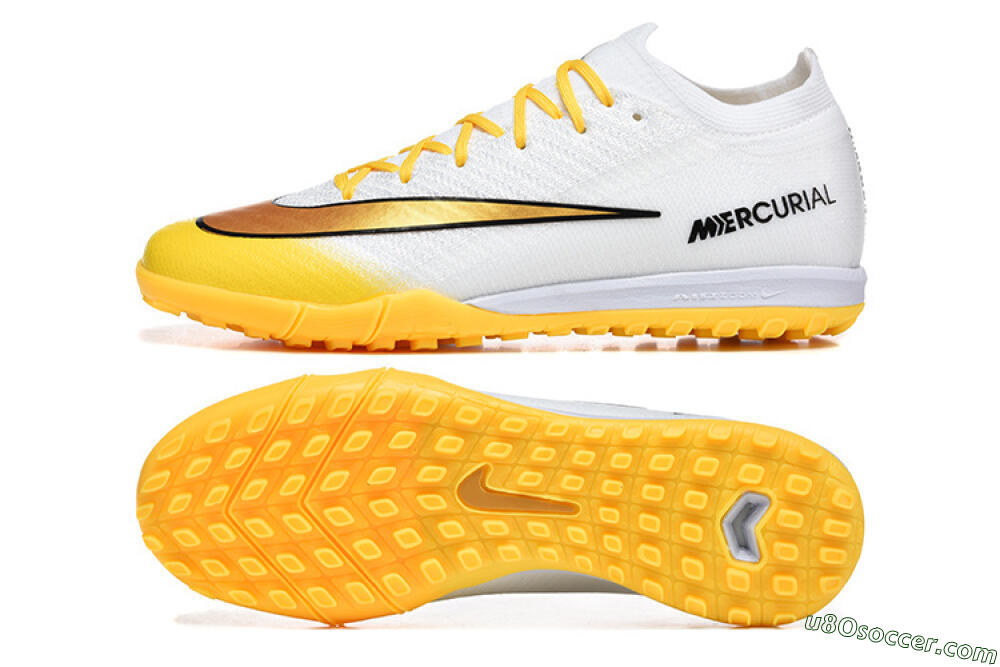 Nike Air Zoom Mercurial Vapor 16 Elite TF Artificial Turf Soccer Shoes - Yellow/Sunburst Yellow/Golden Glow 0
