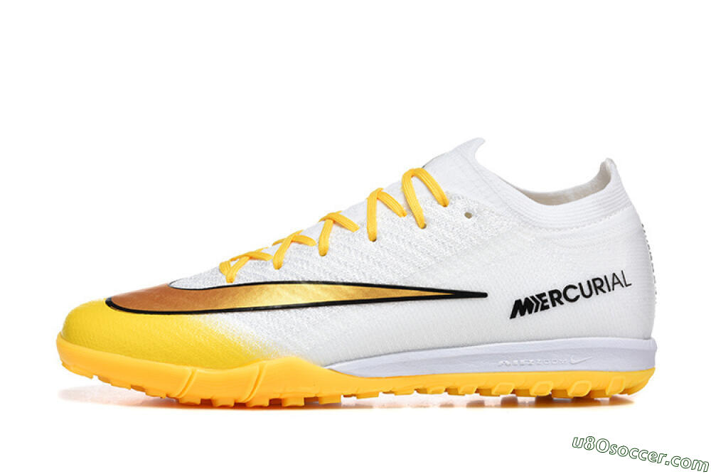 Nike Air Zoom Mercurial Vapor 16 Elite TF Artificial Turf Soccer Shoes - Yellow/Sunburst Yellow/Golden Glow 2