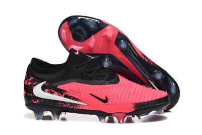 Nike Phantom 6 Elite Low FG Firm Ground Soccer Cleats - Pink/Electric Pink/Black
