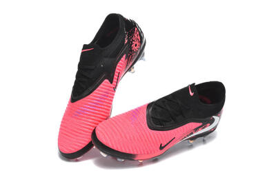 Nike Phantom 6 Elite Low FG Firm Ground Soccer Cleats - Pink/Electric Pink/Black