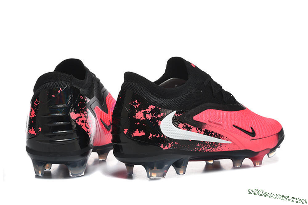 Nike Phantom 6 Elite Low FG Firm Ground Soccer Cleats - Pink/Electric Pink/Black 9