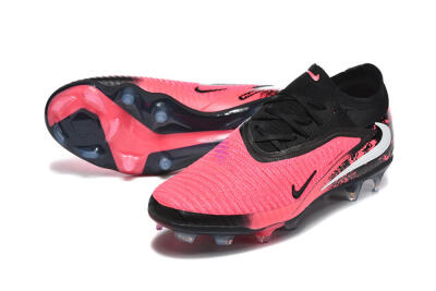 Nike Phantom 6 Elite Low FG Firm Ground Soccer Cleats - Pink/Electric Pink/Black
