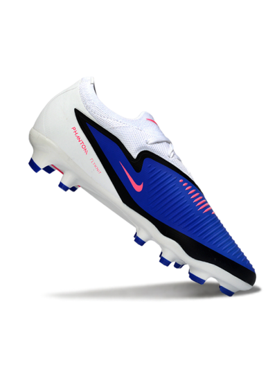 Nike Phantom 6 Elite Low FG Firm Ground Soccer Cleats - Blue/Electric Blue/Neon Pink