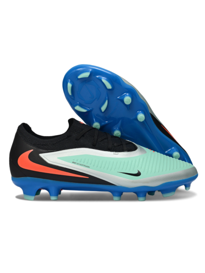 Nike Phantom 6 Elite Low FG Firm Ground Soccer Cleats - Aqua/Coral Blue/Azure