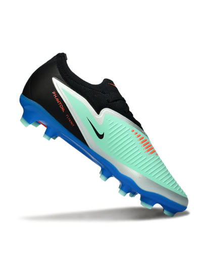 Nike Phantom 6 Elite Low FG Firm Ground Soccer Cleats - Aqua/Coral Blue/Azure