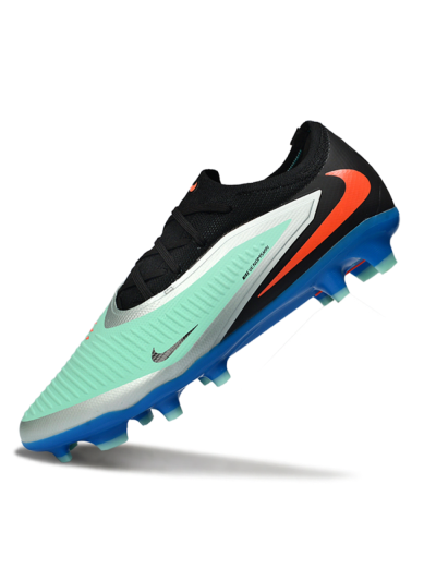 Nike Phantom 6 Elite Low FG Firm Ground Soccer Cleats - Aqua/Coral Blue/Azure