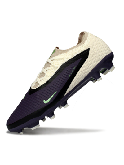 Nike Phantom 6 Elite Low FG Firm Ground Soccer Cleats - Purple/Ivory/Black