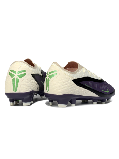 Nike Phantom 6 Elite Low FG Firm Ground Soccer Cleats - Purple/Ivory/Black