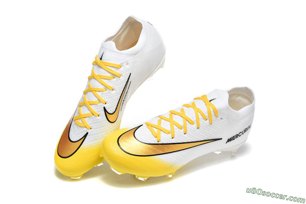 Nike Air Zoom Mercurial Vapor 16 Elite FG Firm Ground Soccer Cleats - Yellow/Bright Yellow/White 6