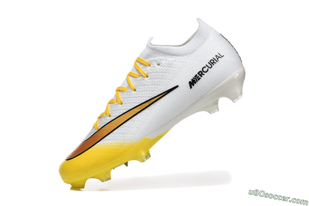 Nike Air Zoom Mercurial Vapor 16 Elite FG Firm Ground Soccer Cleats - Yellow/Bright Yellow/White 8
