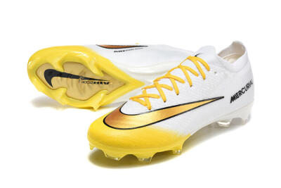 Nike Air Zoom Mercurial Vapor 16 Elite FG Firm Ground Soccer Cleats - Yellow/Bright Yellow/White