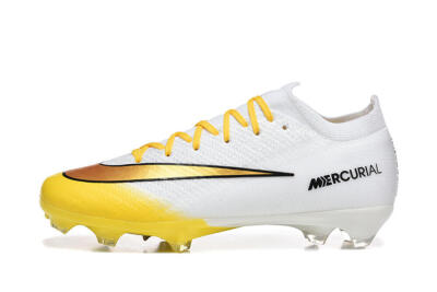 Nike Air Zoom Mercurial Vapor 16 Elite FG Firm Ground Soccer Cleats - Yellow/Bright Yellow/White
